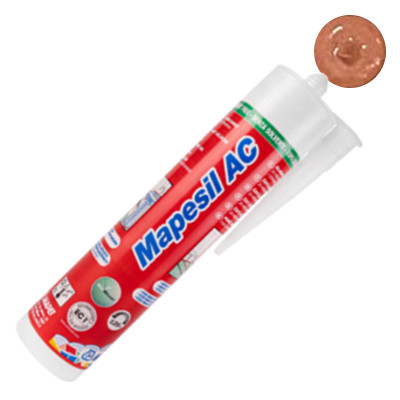 Silikon sanitarny MAPEI 310ml MAPESIL AC - kolor 140 koral