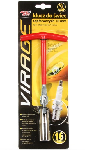 KLUCZ DO ŚWIEC ZAPŁONOWYCH 16 160mm MOJE AUTO
