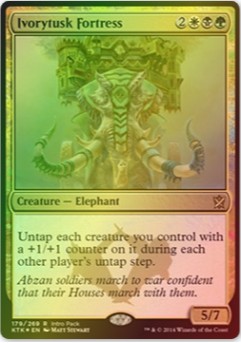 Ivorytusk Fortress FOIL Intro Pack KTK GRATISY Pjo