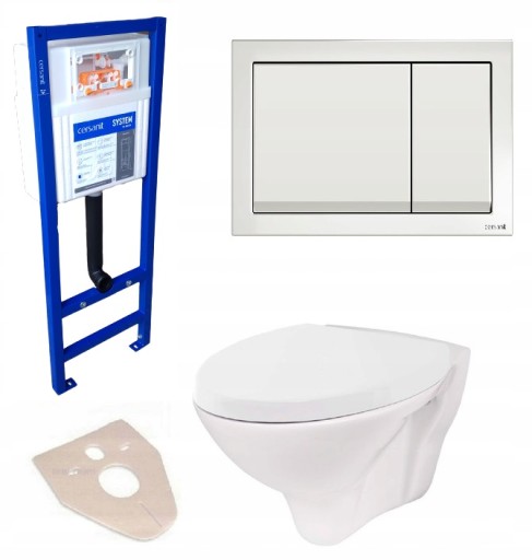 ZESTAW PODTYNKOWY STELAŻ CERSANIT AQUA 01 MITO WC