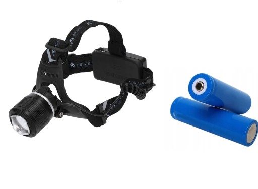 LATARKA CZOŁOWA MIKADO LED UV STRONG MOCNA