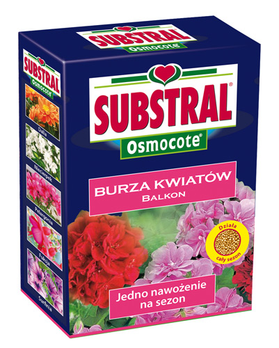 NAWÓZ OSMOCOTE BURZA KWIATÓW BALKON-SUBSTRAL 300G