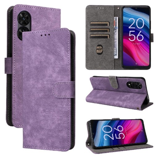 Etui Dla TCL 505/T509K/T5094 Zamknięcie Magnetyczne Blokowanie RFID Flip