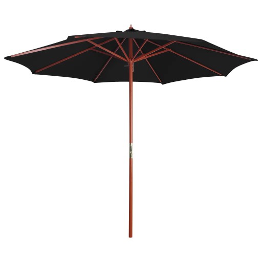 DUŻY PARASOL OGRODOWY SKŁADANY TARASOWY 300x258 cm