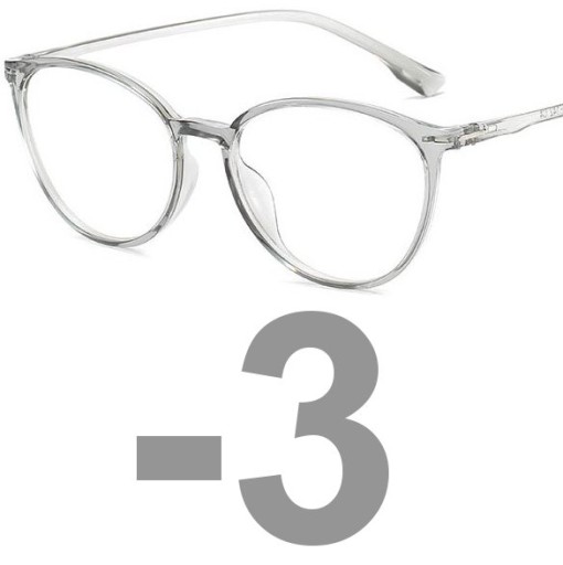 OKULARY MINUSY KUJONKI KOCIE OCZY KOREKCYJNE -3