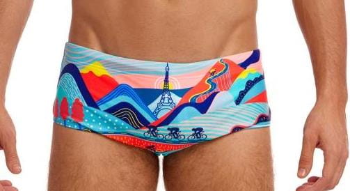 Trunki męskie Funky Trunks Vive La Funky - sidewinder M (UK34)