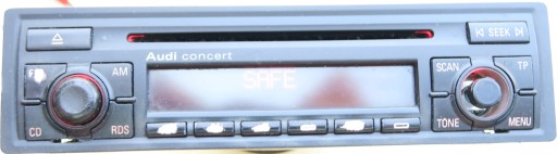RADIO CONCERT II 2 22CM AUDI A3 8L 96-00 A4 S4 B5