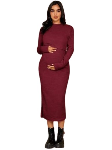 SHEIN SUKIENKA DLA KOBIET W CIĄŻY MIDI 40/42 ŁKE