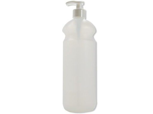 BUTELKA Z POMPKĄ DO ŻELU 1000 ml PLASTIKOWA 1L 1st