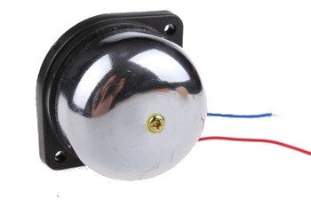 DZWONEK GONG RETRO SZKOLNY 55mm 12V DC 80dB METAL