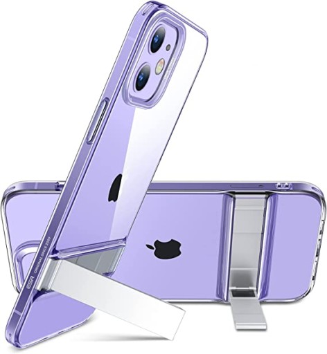 ETUI IPHONE 12 MINI z podpórką przezroczyste