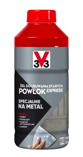 V33 Środek do usuwania starych powłok z metalu 1L