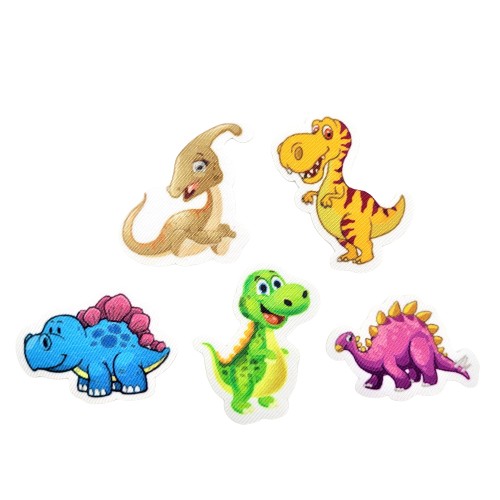 Naprasowanki termo aplikacje zestaw Dinozaury