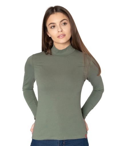 Półgolf Damski Cienki Sweter Golf 8111-07 r S/M