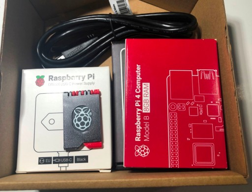 Zestaw z Raspberry PI 4B, 8GB RAM