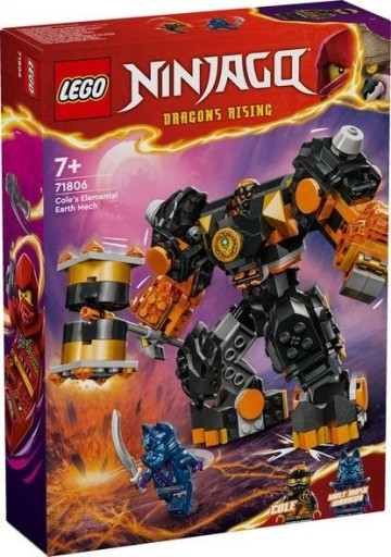 LEGO NINJAGO 71806 MECH ŻYWIOŁU ZIEMI COLE'A