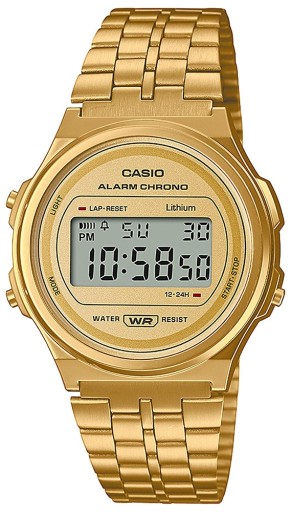 НОВЫЕ ВИНТАЖНЫЕ ЧАСЫ CASIO A171WEG-9AEF + ГРАВИРОВКА