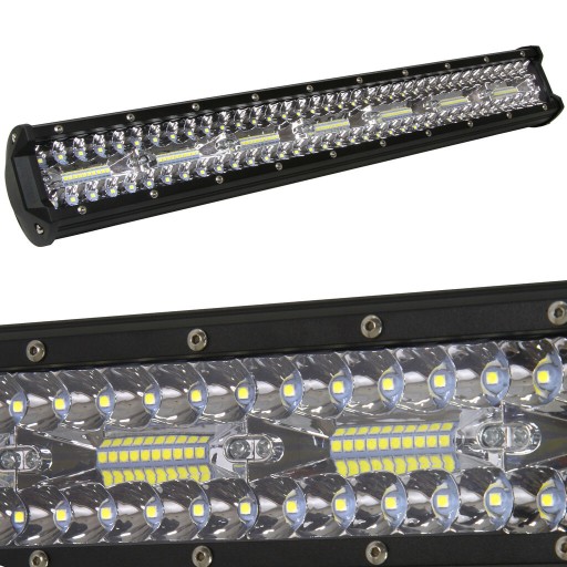 LAMPA ROBOCZA SAMOCHODOWA PANEL LED HALOGEN 420W SZPERACZ 12V 24V LED 50mm