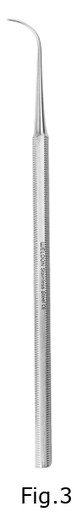 Zgłębnik stomatologiczny jednostronny, Fig.3