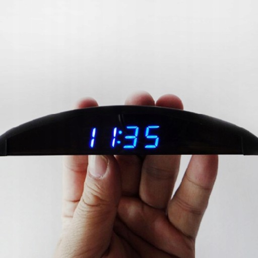 Samochód cyfrowy LCDClock Auto cyfrowy LED s