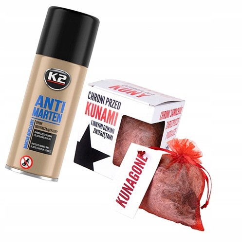 K2 F9J05 ANTI MARTEN SPRAY ODSTRASZAJĄCY KUNY +KUN