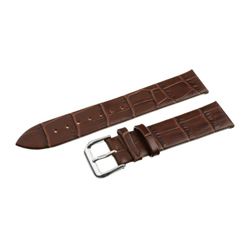 Pasek zegarka 20MM Cienki Krokodyl Skórzany KOLORY