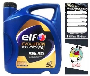 Olej ELF Evolution DPF 5W30 5L FULL-TECH FE