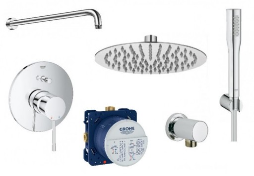Grohe Essence zestaw 6w1 Euphoria +deszczownica 25