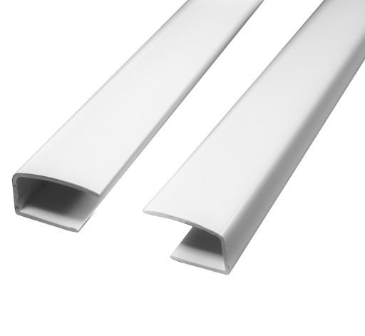 PROWADNICE DO ROLET PRZESTRZENNE PCV 230CM- 2SZT