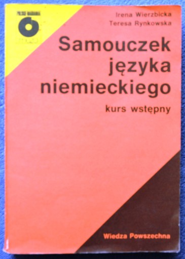 SAMOUCZEK NIEMIECKIEGO - I. Wierzbicka T.Rynkowska