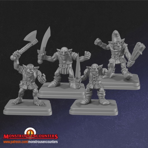 Classic Goblins - 4 Pozy - Klasyczne Gobliny