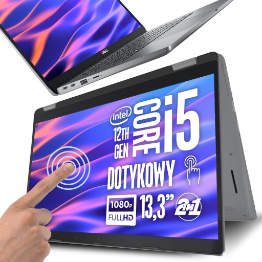 KOMPAKTOWY Laptop DELL! 2w1 Latitude 5330 TABLET i5 10x4,40GHz 1080p 13,3