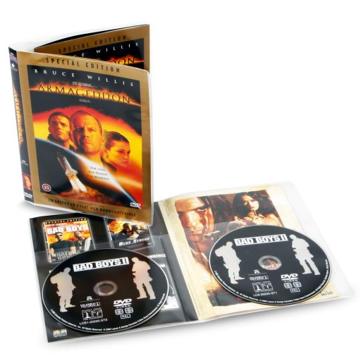 3L Fr 10280 podwójne przezroczyste rękawy Dvd do
