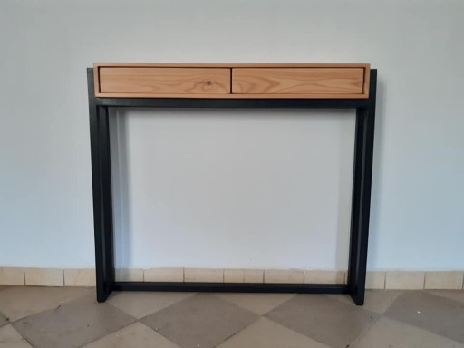 Konsola +2szuflady 100x20 wys 90cm