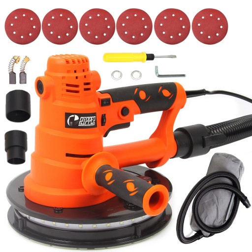 SZLIFIERKA DO GIPSU GŁADZI TYNKÓW LED RIPPER +GRAT