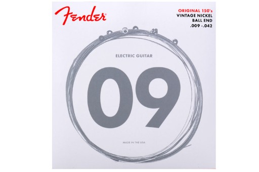 FENDER 150L struny do gitary elektrycznej 9 - 42