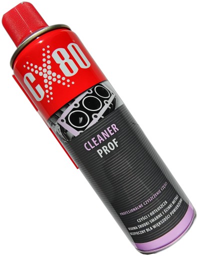 CX80 CLEANER PROF ODTŁUSZCZACZ ZMYWACZ SPRAY 500ML