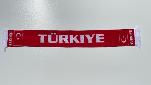 Szalik, szal kibica : Turcji , Turcja, Turkiye EURO 2024