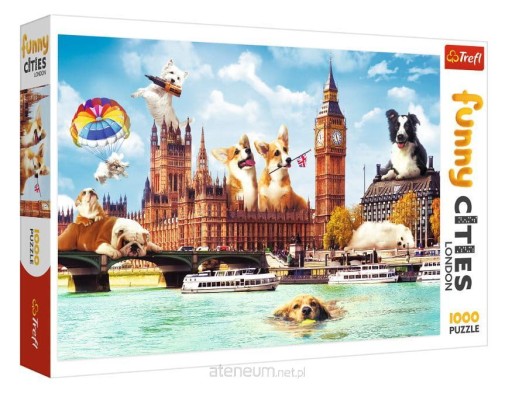 Puzzle Trefl Psy w Londynie 1000 elementów