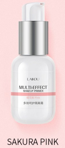 03#Pink makeup primer isolation cream concealer