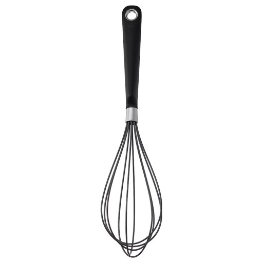 IKEA 365+ HJALTE Zaokrąglona trzepaczka CZARNY O