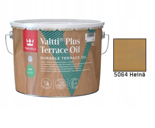 TIKKURILA VALTTI PLUS WOOD OIL AKVA olej 2,7L 5064