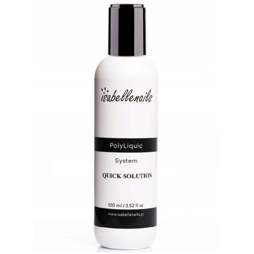 Płyn do akrylożelu 100ml Isabellenails Poly Liquid Quick Solution polygel