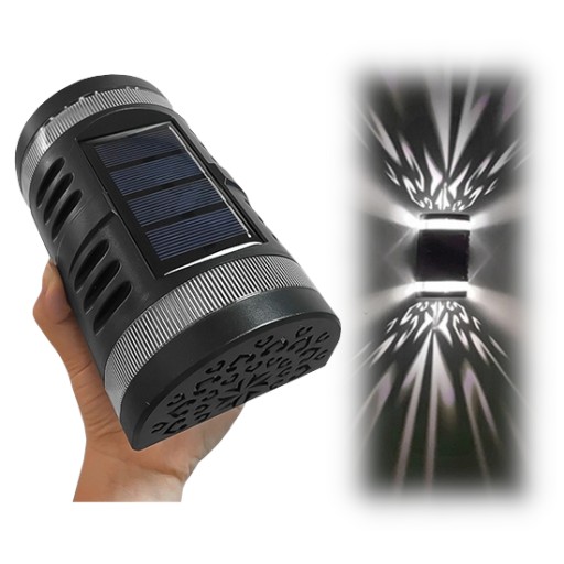 Fotowoltaiczna Lampa Ścienna Do Domu i Ogrodu 1W Pattern