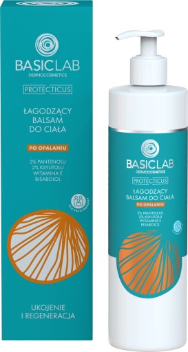 BASICLAB ŁAGODZĄCY BALSAM DO CIAŁA PO OPALANIU