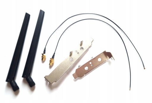 ZEWNĘTRZNE ANTENY Wi-Fi PC WiFI DO KART M2 M.2 NGFF IPEX4 MHF4 ANTENA ŚLEDŹ