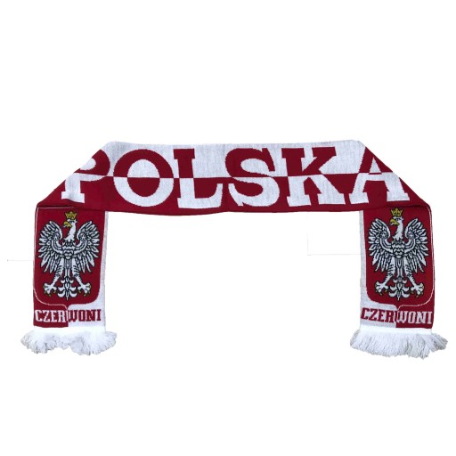 Szalik POLSKA dziany dwustronny HD wz. 4