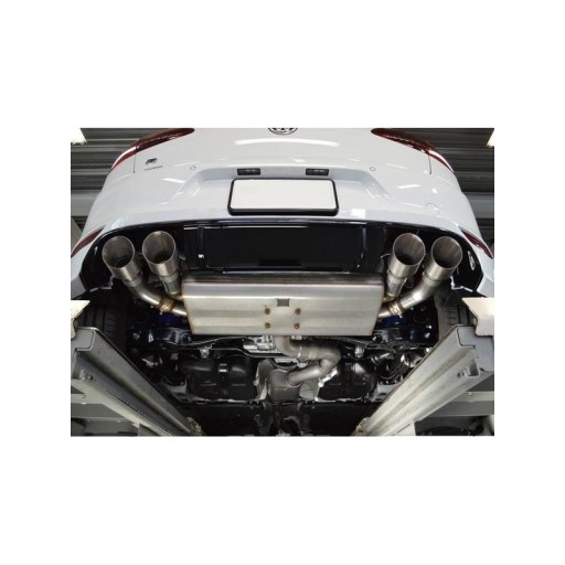 VWR VW Golf 7R Cat-Back z zaworami Racingline