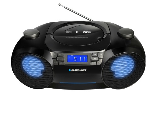 Radioodtwarzacz Blaupunkt BB31LED BOOMBOX Bluetooth FM CD MP3 USB