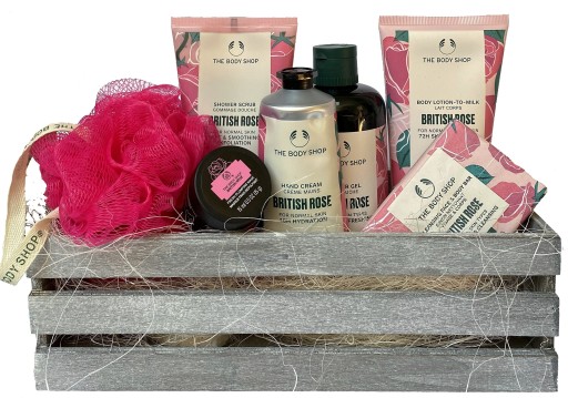 THE BODY SHOP British Rose Gift Zestaw kosmetyków Brytyjska Róża De Lux